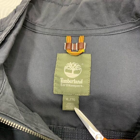 Men’s Timberland Earthkeepers canvas 1/2 zip pullover - Picture 10 of 11